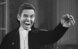 Bart as Dracula
